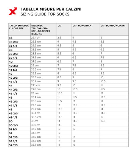 CALZE - X TECH - COMPRESSION Blu-Verde