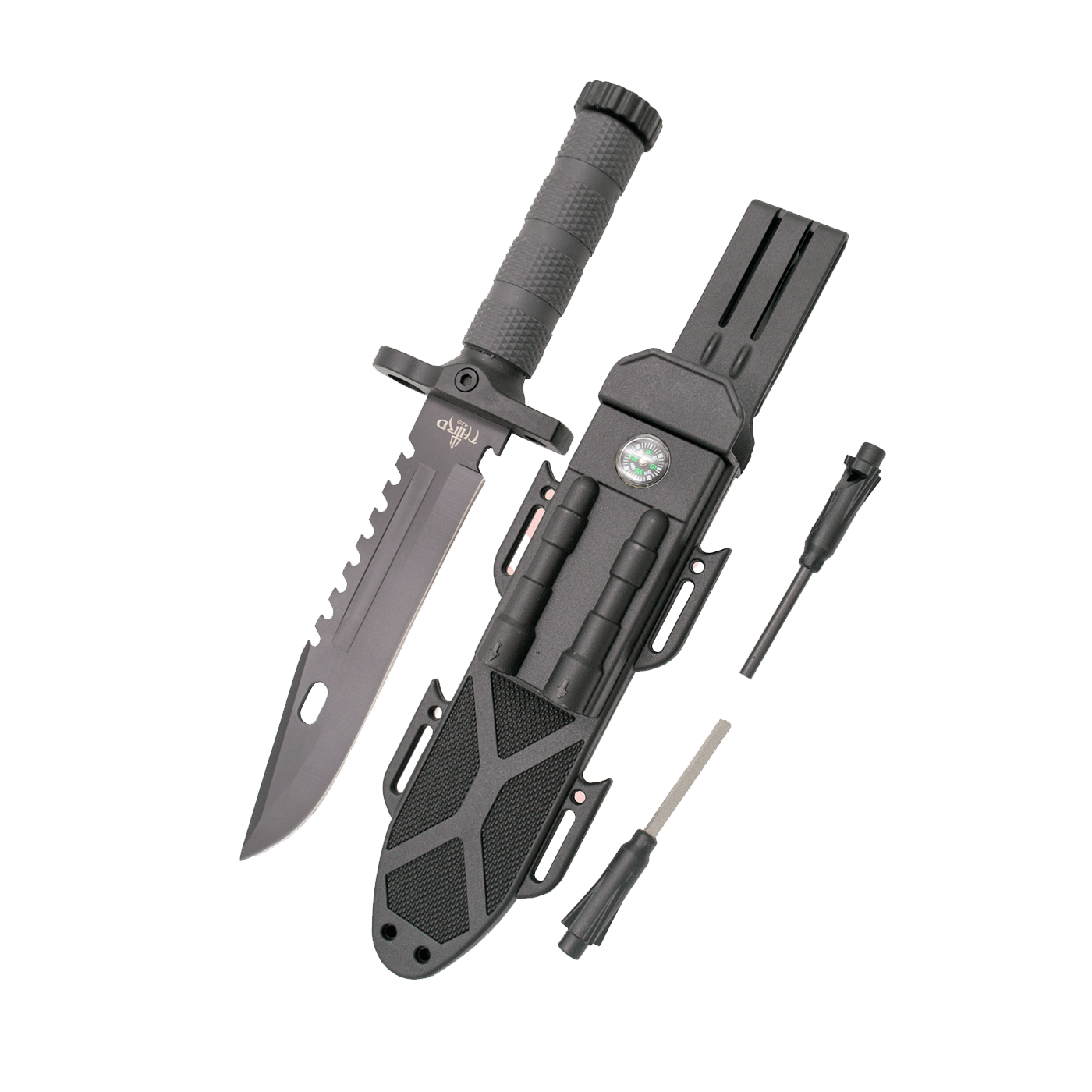 KNIFE - THIRD - 11113BK SURVIVAL Black/Anthracite