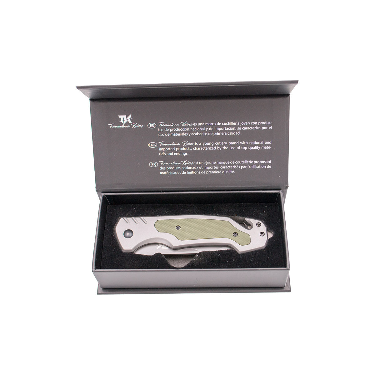 COLTELLO - TRAMUNTANA KNIVES - N84V RESCUE KNIFE