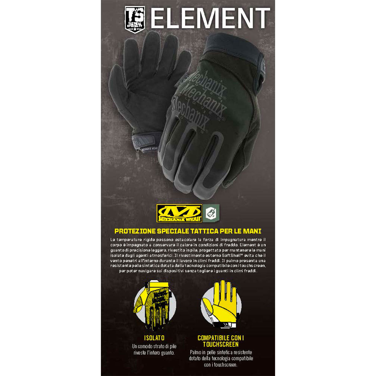 MECHANIX WEAR - ELEMENT INSULATED