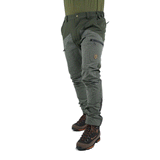 VIENT COLLECTION - PANTALONE - SOFTSHELL VP01 Olive / Tono Su Tono