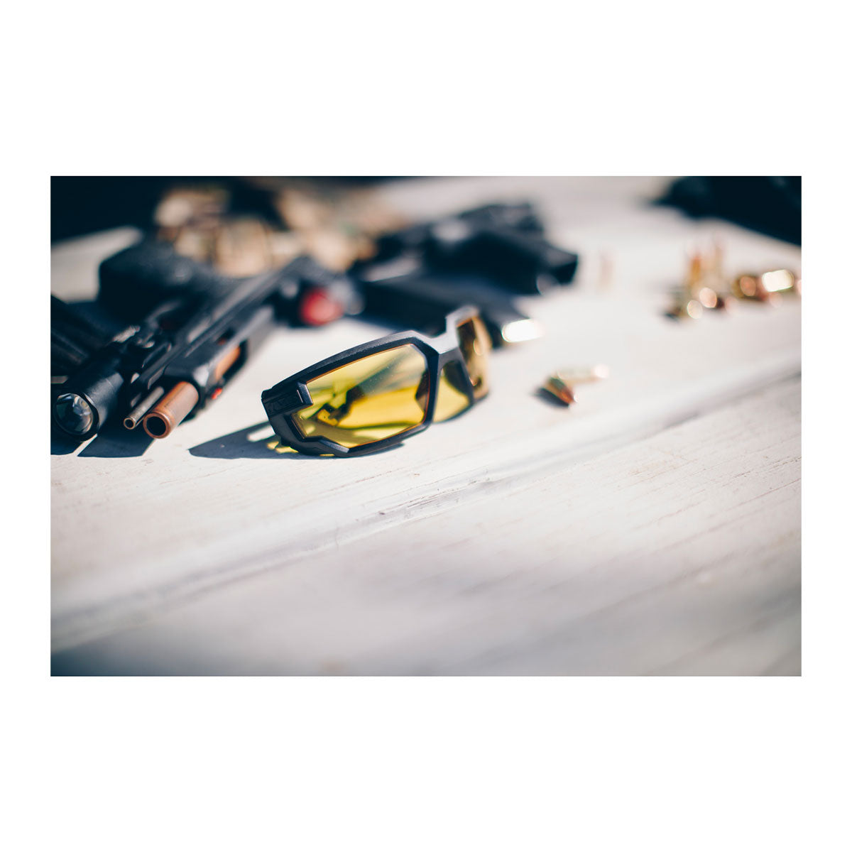 MECHANIX WEAR - VISION OCCHIALI BALISTICI TYPE-X MONTATURA NERA LENTE GIALLA