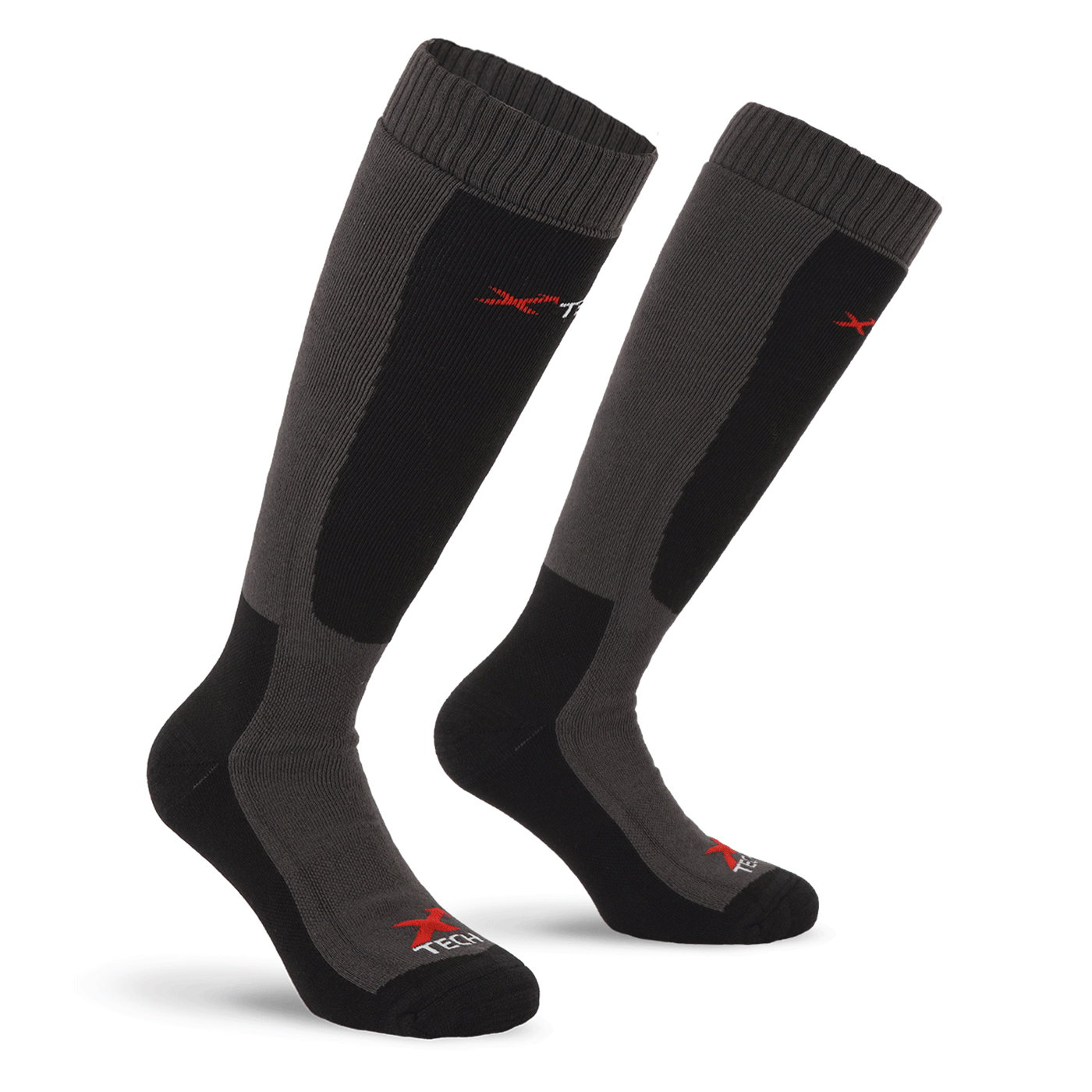 SOCKS - X TECH - XT167 BLACK-GREY NE01