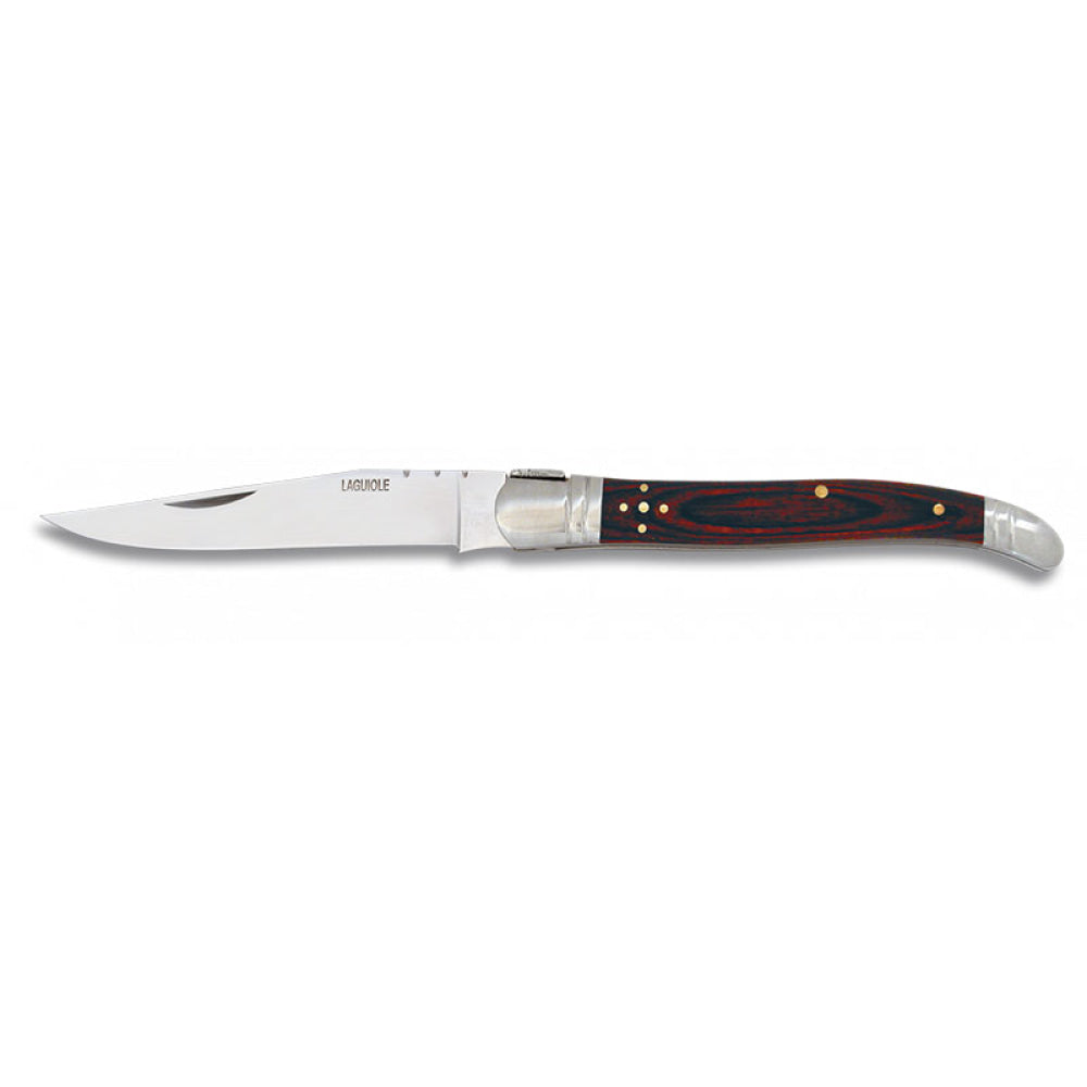 Albainox - Coltello Laguiole Packwood Rosso Inox