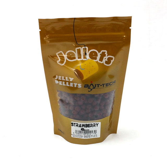 Bait - Tech Jellets Jelly Pellets Strawberry 6Mm / 150G