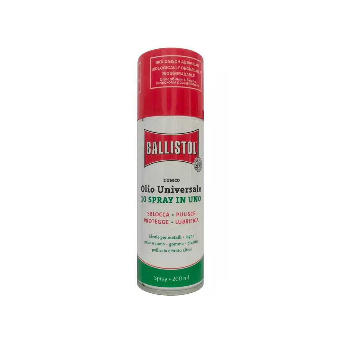 BALLISTOL - OLIO UNIVERSALE 10 SPRAY IN UNO 200ml