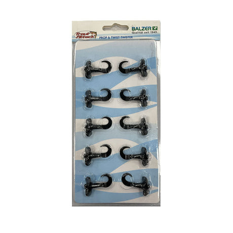 Balzer - Prop & Twist Twister 3.5Cm Black(10Pz)