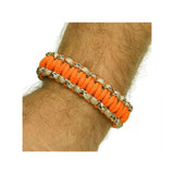 Bcb - Bracciale Paracord Con Fibbia In Ferro 9 Inch