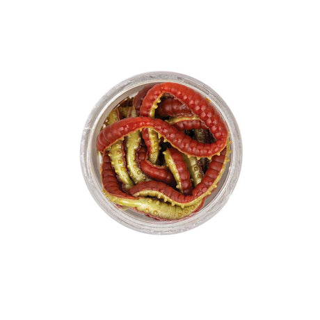 Berkley - Powerbait Honey Worm Red Yellow 55Ct 2.5Cm 100G