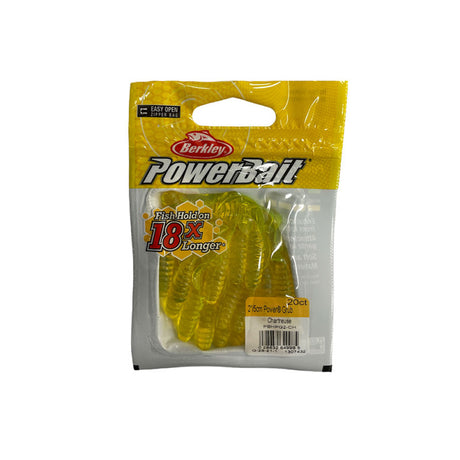 Berkley - Powerbait Micro Power Grub 2’/5Cm Chartreuse (20Pz)