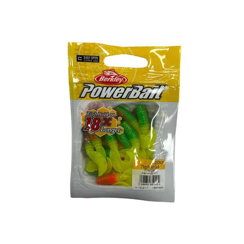 Berkley - Powerbait Micro Power Grub 2’/5Cm Firetiger (20Pz)