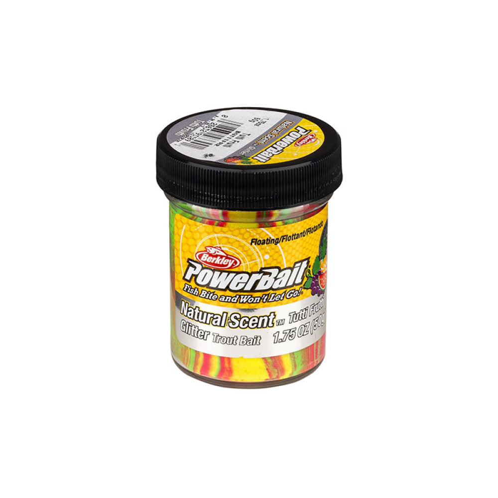 Berkley - Powerbait Natural Scent Glitter Trout Bait Tutti Frutti 1.75Oz 50G