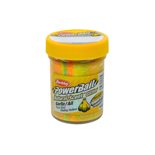 Berkley - Powerbait® Glitter Trout Bait Extra Scent Garlic/Ail 1.75Oz 50G Rainbow