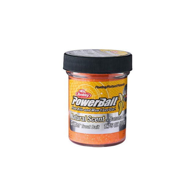 Berkley - Powerbait® Natural Scent Glitter 1.75Oz 50G Fluo Orange (Banana)