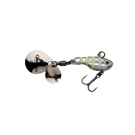 Berkley - Pulse Spintail 6Cm | 9 G Glow Silver Zebra