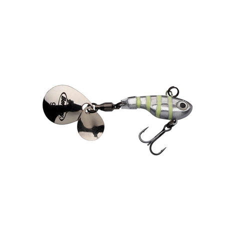 Berkley - Pulse Spintail 7Cm | 14 G Glow Silver Zebra