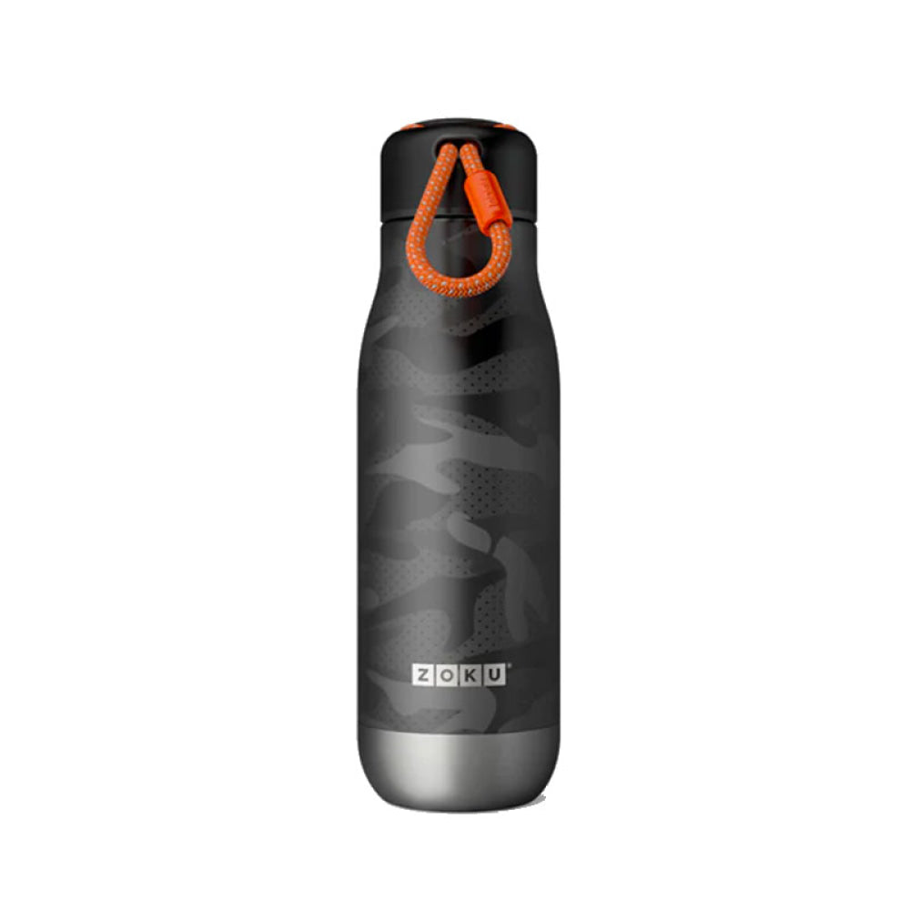 Borraccia Termica-Acciaio - Zoku® 500Ml Camouflage Black