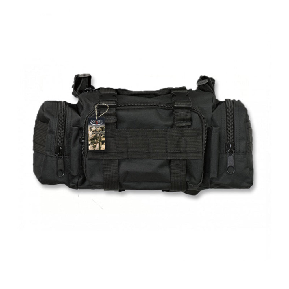 Borsa - Barbaric Colore Nero Dimensioni 37X18X16 Nylon 600 D 5L