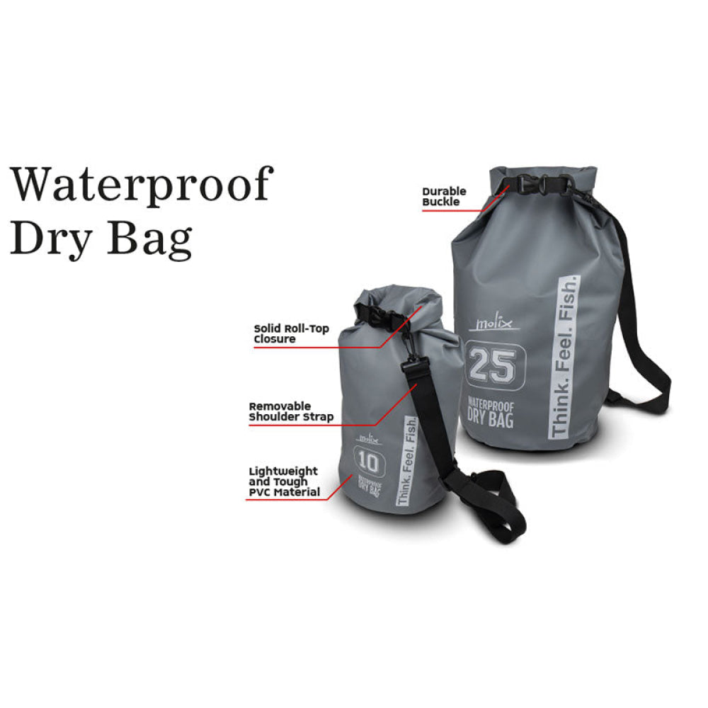 Borsa - Molix Waterproof Dry Bag Grey