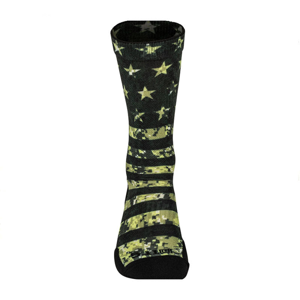 Calze - 5.11 Sock & Awe Crew American Flag