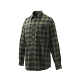 Camicia - Beretta Overshirt Zippered Pocket Green & Black Check M