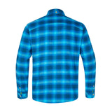 Camicia - La Sportiva Rambler Flannel Shirt M Storm Blue/Lime Punch