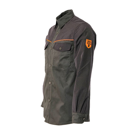 Camicia - Rs Hunting C250 Arancio Fluo Con Rinforzi Tessuto Tecnico