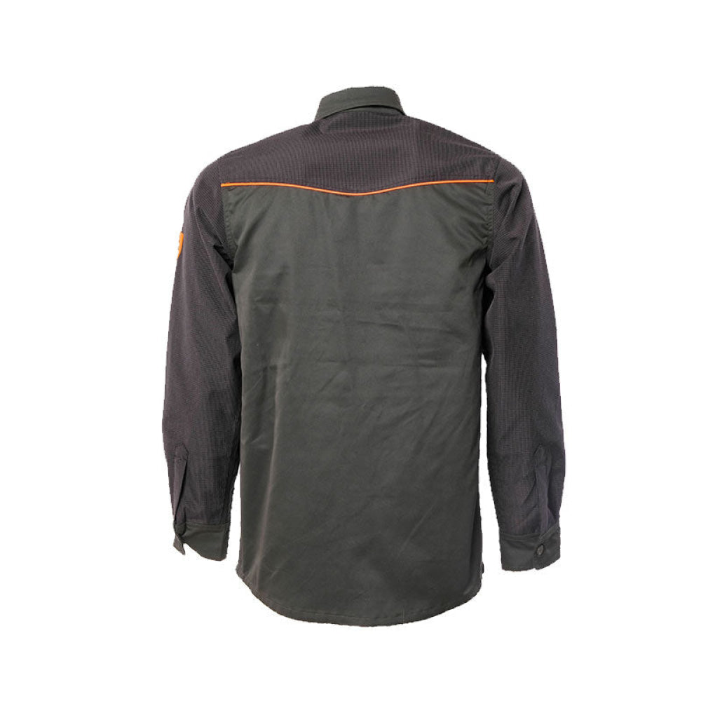 Camicia - Rs Hunting C250 Arancio Fluo Con Rinforzi Tessuto Tecnico