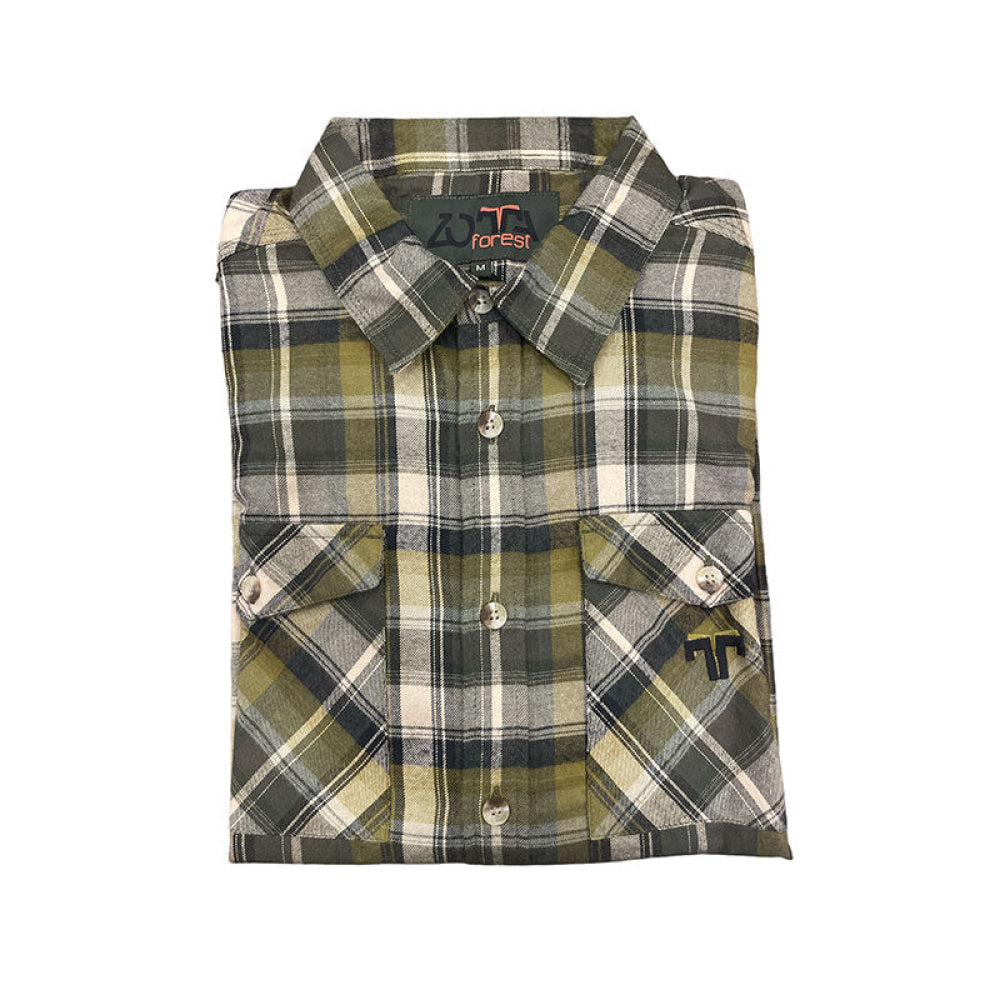 Camicia - Zotta Forest Sella Man Shirt (0004 Green Checked) Xl