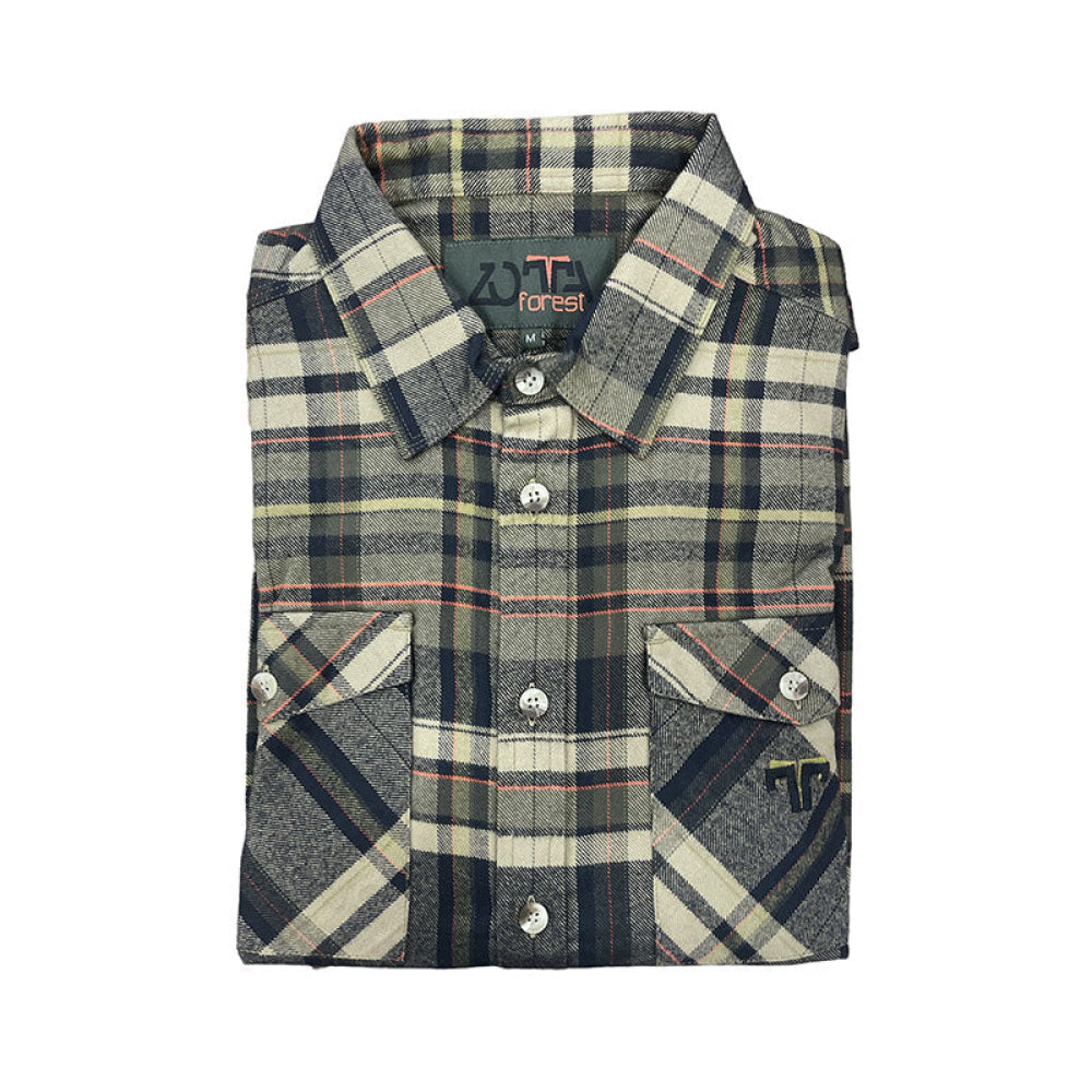 Camicia - Zotta Forest Sella Man Shirt (3651 Green Plaid) Xl