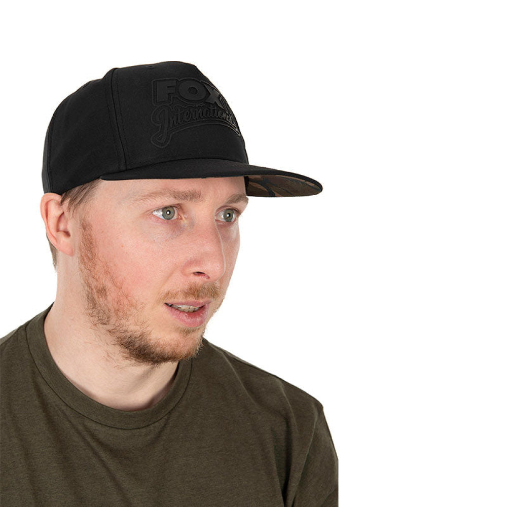 Cappello - Fox Black/Camo Flat Peak Snapback Cap