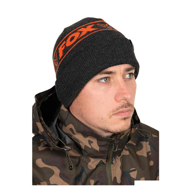 Cappello - Fox Collection Beanie Black/Orange