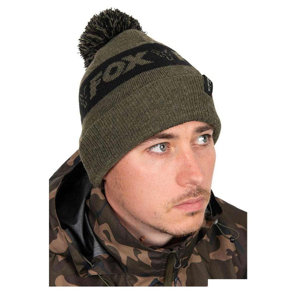 Cappello - Fox Collection Bobble Hat Green/Black