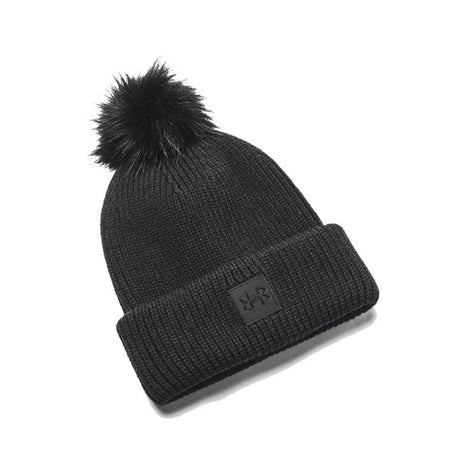 Cappello - Under Armour -Coldgear® Infrared Halftime Ribbed Pom Black 001