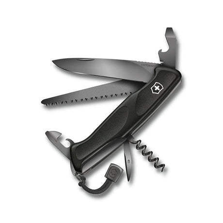 Coltellino Svizzero - Victorinox Ranger Grip 55 Onyx Black