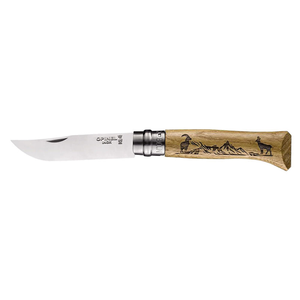 Coltello - Opinel Animalia N°08 Inox ’Camoscio’