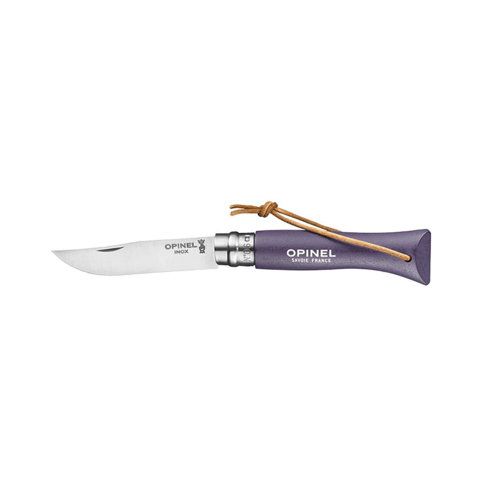 Coltello - Opinel N°06 Inox Baroudeur ’Violet Gris’