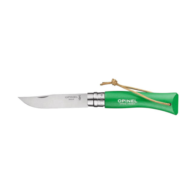 Coltello - Opinel N°07 Inox Baroudeur ’Vert Prairie’