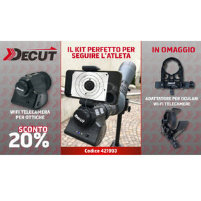 Decut - Wifi Telecamera X Ottiche + Adattatore