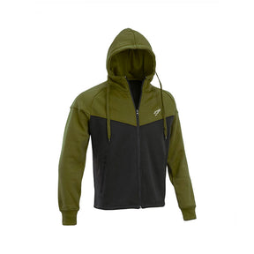 Defcon 5 - Felpa Con Cappuccio E Zip Frontale + Logo Ricamato S