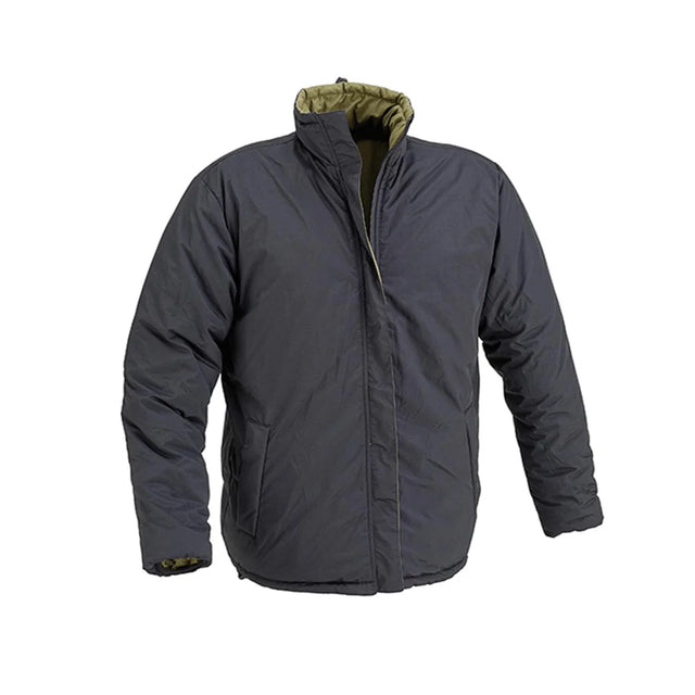 DEFCON 5 - GIACCA REVERSIBILE VEGETATO OD GREEN/BLACK - M