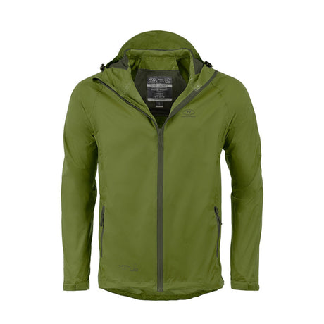 Defcon 5 - Highlander Stow & Go Waterproof Jacket (Od Green)