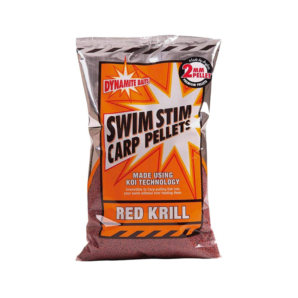 Dynamite - Swim Stim Carp Pellets Red Krill 2 Mm / 900 G