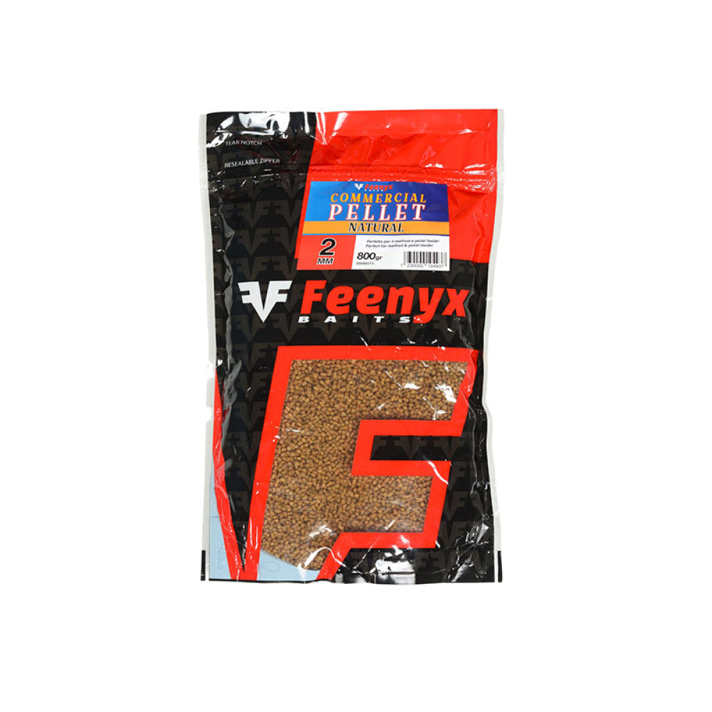 Feenyx Baits - Commercial Pellet Natural 2Mm 800Gr