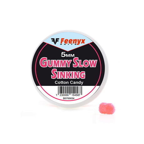 Feenyx Baits - Gummy Slow Sinking Cotton Candy 5Mm