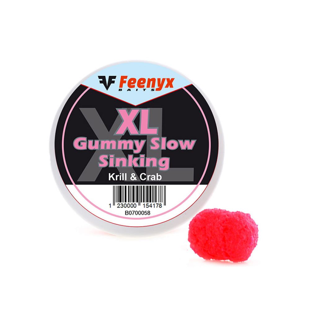 Feenyx Baits - Xl Gummy Slow Sinking Krill & Crab 10Mm