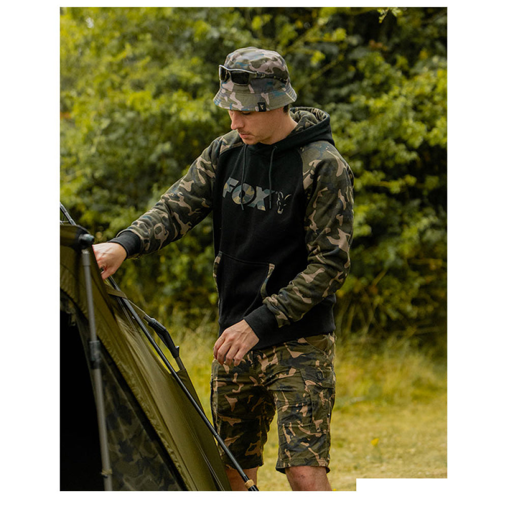 Felpa - Fox Raglan Hoody Black/Camo