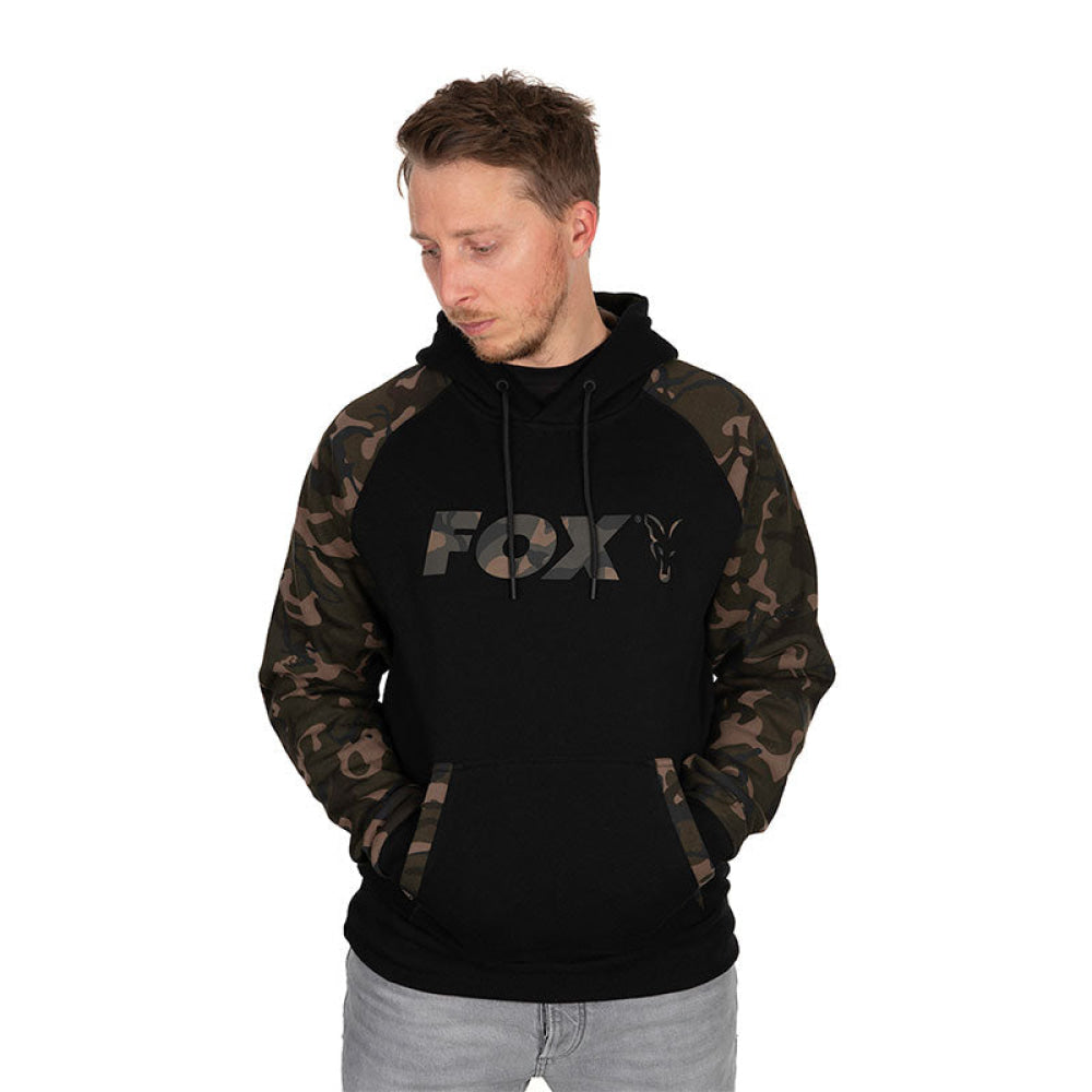 Felpa - Fox Raglan Hoody Black/Camo M