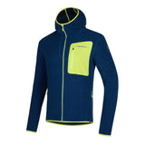 Felpa - La Sportiva Agon Hoody M Storm Blue/Lime Punch Xxl