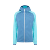 Felpa - La Sportiva Donna Alaris Hoody W Atlantic/Aquarelle Xs